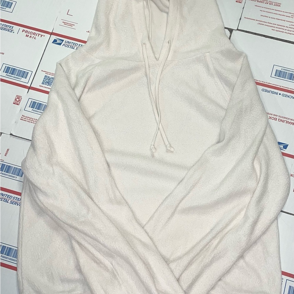 SO Womens Cream Crewneck Hoodie Sweater